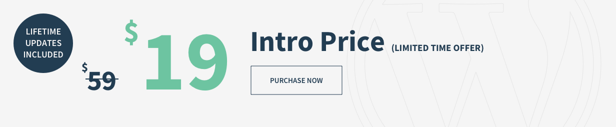 Malex WordPress Intro Price 19