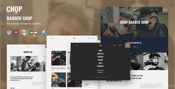 Chop – Barber Shop WordPress Theme